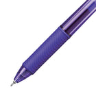 Pentel - EnerGel-X Rétractable Stylo à Encre Gel - (0,5mm) Pointe Aiguille - Encre Violette-0,5mm Pointe aiguille écrit des lignes précises.