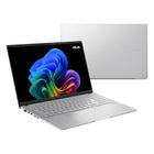 ASUS - Ordinateur portable Vivobook S15 15,6" Copilot+ - Snapdragon X Elite - SSD 1 To - RAM LPDDR5X 16 Go - Windows 11 Famille - Argent-Annulation du bruit IA ASUS. La technologie utilise l’apprentissage machine pour isoler la voix humaine des bruits indésirables, garantissant une expérience communicationnelle améliorée et une meilleure qualité des vidéoconférences