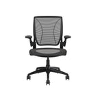 Humanscale - Fauteuil fonctionnel intelligent Diffrient World -En faisant appel aux lois de la physique, Diffrient a développé un dossier de siège qui fait abstraction d’un support lombaire séparé, qui tend à créer un point de pression et qui nécessite un réglage manuel. Équipé d’une résille dotée de la technologie de détection des formes, le dossier épouse parfaitement toute le galbe du dos de l’utilisateur, comme s’il était fait sur mesure pour lui.