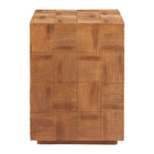 Zuo - Cetka Table d’appoint - Naturel-Dimensions: 15,7 po L x 15,7 po L x 22,0 po H