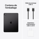 Apple - iPad Pro 13 po, Écran Ultra Retina XDR, Wi-Fi, puce M4, 256 Go, Noir infini-Garantie limitée du fabricant de 1 an