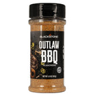 Blackstone - Assaisonnement BBQ Outlaw-Sel de la vallée de l’Hudson, poivre noir, zeste de citron, régulateur d’acidité (acide citrique), ail et oignon séchés, fibres végétales pour prévenir l’agglomération, au plus 2 % d’huile de citron