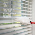 Vileda - Flex & Catch Ensemble d'époussetage-Les fibres nettoyantes sont faites de matériaux recyclés à 100% pour un nettoyage écologique 