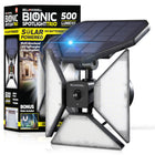 Bell + Howell - Bionic Spotlight Trio Motion Sensor Lumière solaire extérieure-Lumière solaire extérieure - ce projecteur à DEL est alimenté à l’énergie solaire et ne nécessite pas de piles ou d’électricité pour fonctionner car il est doté de panneaux solaires intégrés de qualité industrielle qui absorbent et stockent l’énergie du soleil pendant la journée et éclairent vos portes d’entrée, vos allées, vos terrasses la nuit