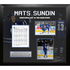 Mats Sundin Toronto Maple Leafs All-Time Leading Scorer Collage - Impression encadree - 35" x 31"-Qualité supérieure - print framed
