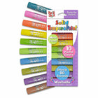 Kwik Stix - TPGTPSET Bâtons de peinture à la tempera solide - Métalliques - Terre - Joyaux & Tons Pastel - 38 couleurs-SÉCHAGE RAPIDE : Sèche en moins de 90 secondes, offrant un plaisir sans dégâts pour les enfants de tous âges.