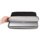 JCPal - Housse Professional pour Apple iPad Pro, Apple iPad Air, iPad, iPad Mini, Microsoft Surface Go, noir-Poignée de transport rétractable