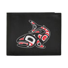 Oscardo - Portefeuille à deux volets Salmon de Jamie Sterritt-Designs d’art autochtone authentiques - Présente des designs d’art autochtone authentiques créés par des artistes des Premières Nations, inuits et métis de partout au Canada