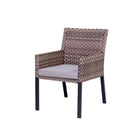 Dura Housewares - Ensemble 3 pièces Preston - Brun-Fabriqué avec un tissu oléfine de 220g, réputé pour sa durabilité et ses performances en extérieur