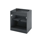Modway - Bryn Support mural de 24" Vanité de salle de bain (lavabo non inclus) - Gris-6