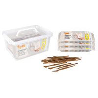 JOVI - Ensemble scolaire Paper Clay - 3 barres de 1,5 lb/20 spatules-Argile à base de papier humide : notre pâte à modeler en papier mâché est soigneusement conçue avec une base de papier humide, offrant la consistance parfaite pour le modelage dès la sortie de la boîte. Dites adieu au processus fastidieux de mélange et d'attente : notre pâte est prête à l'emploi, vous permettant de vous lancer dans vos projets créatifs sans délai.
