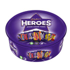 Cadbury UK – Contenant de chocolats et caramels Heroes assortis-Les chocolat Roses de Cadbury joliment enveloppés, en paquets d'un bleu distinctif, sont parmi les favoris traditionnels dans les chocolats assortis et en boîte.