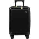 Champs - Valise cabine Onyx – Noir-Easy-access front pocket. . Padded laptop compartment fits up to a 15.6” laptop, with a dedicated tablet sleeve for extra protection. Compression strap keeps your devices secure and in place. TSA-approved lock ensures both the front pocket and main compartment stay protected. Multiple storage pockets provide organized space for your phone, chargers, cables, boarding pass, passport, sunglasses, and documents. Snap-closure front pocket offers quick and full accessibility to 