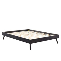 Modway - Margo Bois Cadre complet de plate-forme, Noir-Cadre complet de plate-forme
