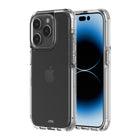 AXS - PROShield Plus étui testé contre les chutes pour Apple iPhone 15 Pro - Fumé-Coin renforçis subtils absorbent les chocs en créant un coussin d’air entre l’appareil et les surfaces