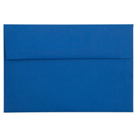JAM Paper Enveloppes A8 nuances foncées, bleu présidentiel, 250/paquet-Enveloppes simples en papier bleu présidentiel