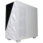 CyberPowerPC - Ordinateur de bureau de jeu - AMD Ryzen 7 9700X - NVIDIA GeForce RTX 5060 Ti 8 Go - 16 Go DDR5 - Disque SSD PCIe 4,0 de 1 To - Blanc-2 x USB 3,2 Type C