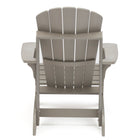Backyard Lifestyles - Chaise Adirondack - Gris clair-Résistant aux taches et facile à nettoyer.