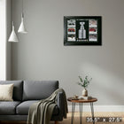 Original Six Stanley Cup Moments Frame - Impression encadree - 35" x 27"-Prêt à accrocher - livré entièrement assemblé