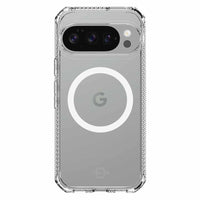 ITSKINS - Étui Hybrid_R avec MagSafe pour Pixel 10/10 Pro – Transparent-Aimants intégrés deux fois plus puissants