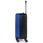 Reebok - Valise de cabine à coque rigide 21.50po Time Out - Bleu-Système d’extension à fermeture éclair offrant 20 % d’espace de rangement supplémentaire