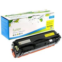 fuzion - Samsung CLT-Y504S (CLT-Y504S/XAA) Cartouche De Toner Compatible - Rendement Standard - Jaune-Couleur d'encre: Jaune