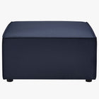 Modway - Saybrook Terrasse extérieure Rembourré Sofa-sectional ottoman in Marine-Cadre en métal en aluminium