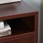 HOMCOM - Armoire à dossiers verticale avec tiroirs sur roulettes - espresso-Le classeur compact convient à la maison, au bureau et plus encore   
