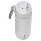 b.box - Bouteille isotherme à couvercle rabattable - 690 ml - Blanc-Étanche lorsque le couvercle est fermé