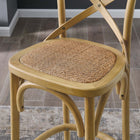 Modway - Gear Tabouret de bar - Naturel-Capsules de pied non marquées