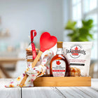 Peter & Paul’s Gifts - Complètement amoureux-linge à vaisselle au motif de cœurs en bonbons