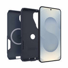 Otterbox - Étui Commuter avec aimants pour Samsung Galaxy S26+, Sentiment Bleu-Les bords surélevés protègent la caméra et l'écran.