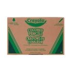 Crayola - 240 crayons de couleur format Classpack-Comprend 240 crayons de couleur prétaillés en 12 couleurs différentes et 12 taille-crayons à main.