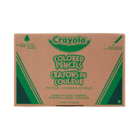 Crayola - 240 crayons de couleur format Classpack-Comprend 240 crayons de couleur prétaillés en 12 couleurs différentes et 12 taille-crayons à main.