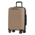 Air Canada - Jasper Valise de Cabine Rigide Pivotante de 20 po - Champagne-Construit en matériau Polypropylène durable et léger