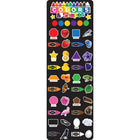 Ashley Productions - Smart Poly The Original Fun Mat - Coureur de Tapis - 15 -5" x 47" - Couleurs et Formes-Mesures et design : Le tapis de course en forme de couleurs et de formes mesure 15,5 po x 47 po.