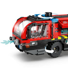 LEGO - City Fire Le camion de pompiers de l'aéroport-Comprend une tablette numérique, une clé et des casques pour les figurines de pompiers