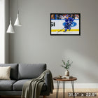 Steven Stamkos Tampa Bay Lightning - Toile encadree - 31" x 22"-Prêt à accrocher - livré entièrement assemblé