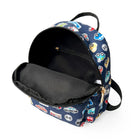 Nicci - Sac à dos pour enfants avec imprimé voiture - Marine-Quincaillerie finition dorée