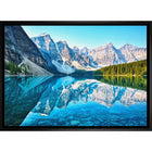 Moraine Lake - Toile encadree - 31" x 22"-Impression d'art de haute qualité avec passe-partout et encadrement professionnel