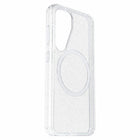 OtterBox - Symmetry Clear Magnets Case pour Samsung Galaxy S25 - Stardust avec teinte bleue-Ancrages intégrés pour attacher des dragonnes et des breloques