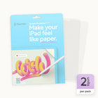 Paperlike - 2.1 Protecteur d'écran pour iPad Pro 11 po 2024 - Transparent-Avec la technologie de surface Nanodots qui offre une résistance accrue aux coups