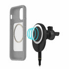 Otterbox - Chargeur Sans Fil pour Grille d'Aération de Voiture - Noir-S'ajuste facilement pour une visualisation et un accès optimal