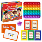 Le Jeu de Fidget: Mots fréquents - français-Aide les enfants à maîtriser les mots de base fréquents en français