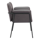 Zuo - Heritage Chaise de salle à manger - Brun-Dimensions: 26,0 po L x 30,3 po L x 33,5 po H