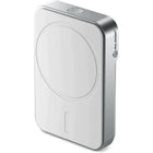 ALOGIC - Batterie externe magnétique universelle Matrix 5000 mAh - Blanc-Capacité de 5000 mAh
