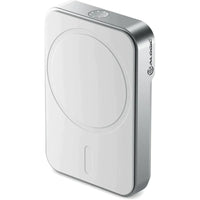 ALOGIC - Batterie externe magnétique universelle Matrix 5000 mAh - Blanc-Capacité de 5000 mAh