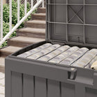 Suncast - Coffre de terrasse moyen 50 gal avec siège - Stoney-Assemblage facile, peu d’outils requis.