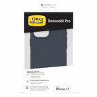 OtterBox - Étui Defender Pro MagSafe avec Contrôle de la Caméra pour iPhone 17 - Bleu Riverside-Les aimants intégrés se fixent fermement aux chargeurs et accessoires MagSafe