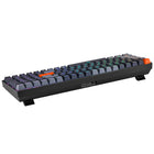 Adesso - EasyTouch 1200 Clavier mécanique compact RVB – 100 touches, filaire/sans fil/Bluetooth, QMK/VIA, interrupteurs rouges, touche Copilot-Rétroéclairage LED RVB : effets d'éclairage dynamiques et illumination personnalisable pour les environnements à faible luminosité